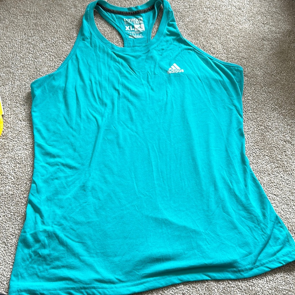 Adidas ultimate tank workout top